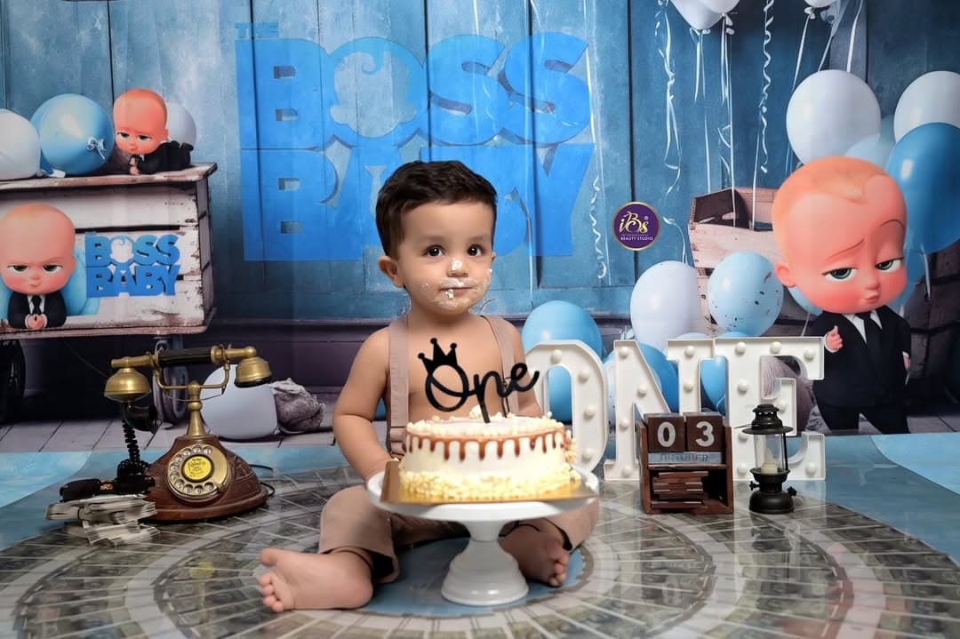 Cake smash baby photoshoot theme preview in Pune